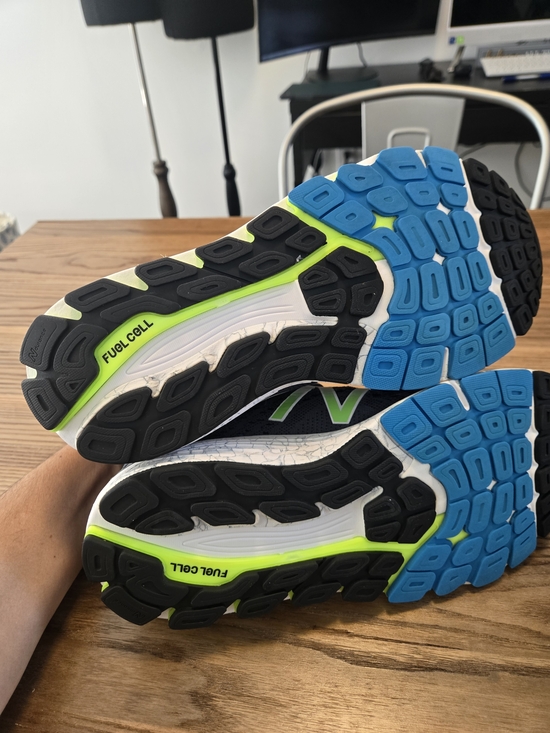 New Balance Mens 1260 V7 Shoes Blue Running Lace Up Sneakers Size 10.5 - Picture 11 of 16